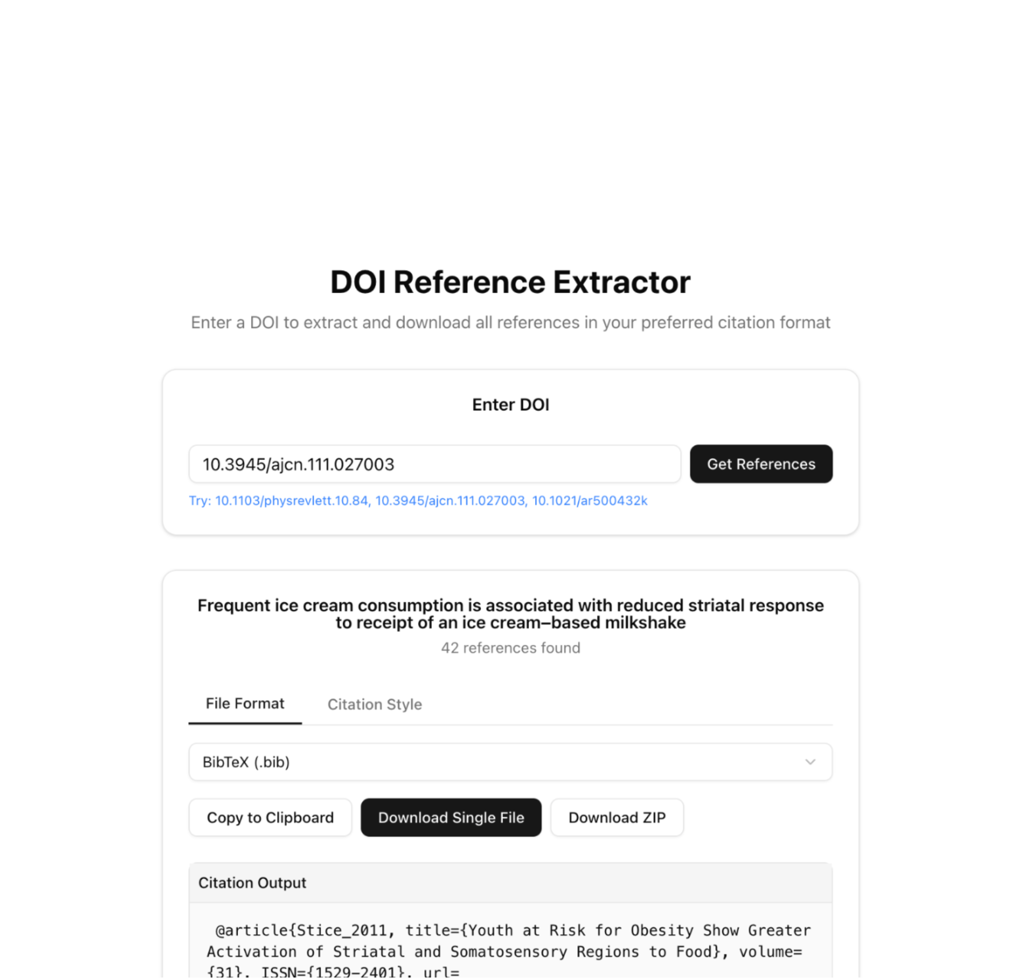 Thumbnail for DOI Reference Extractor: Open-Source Tool for Effortless Literature Reviews